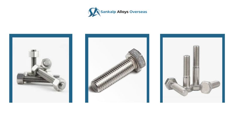 High-quality Incoloy 800 Fasteners manufactured by Sankalp Alloys in Mumbai, Maharashtra