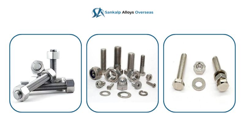 High-quality Incoloy 825 Fasteners manufactured by Sankalp Alloys in Mumbai, Maharashtra